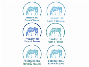 Diseño de Logo por Seraphic para Freedom Hill Farm and Rescue | Diseño: #3636617