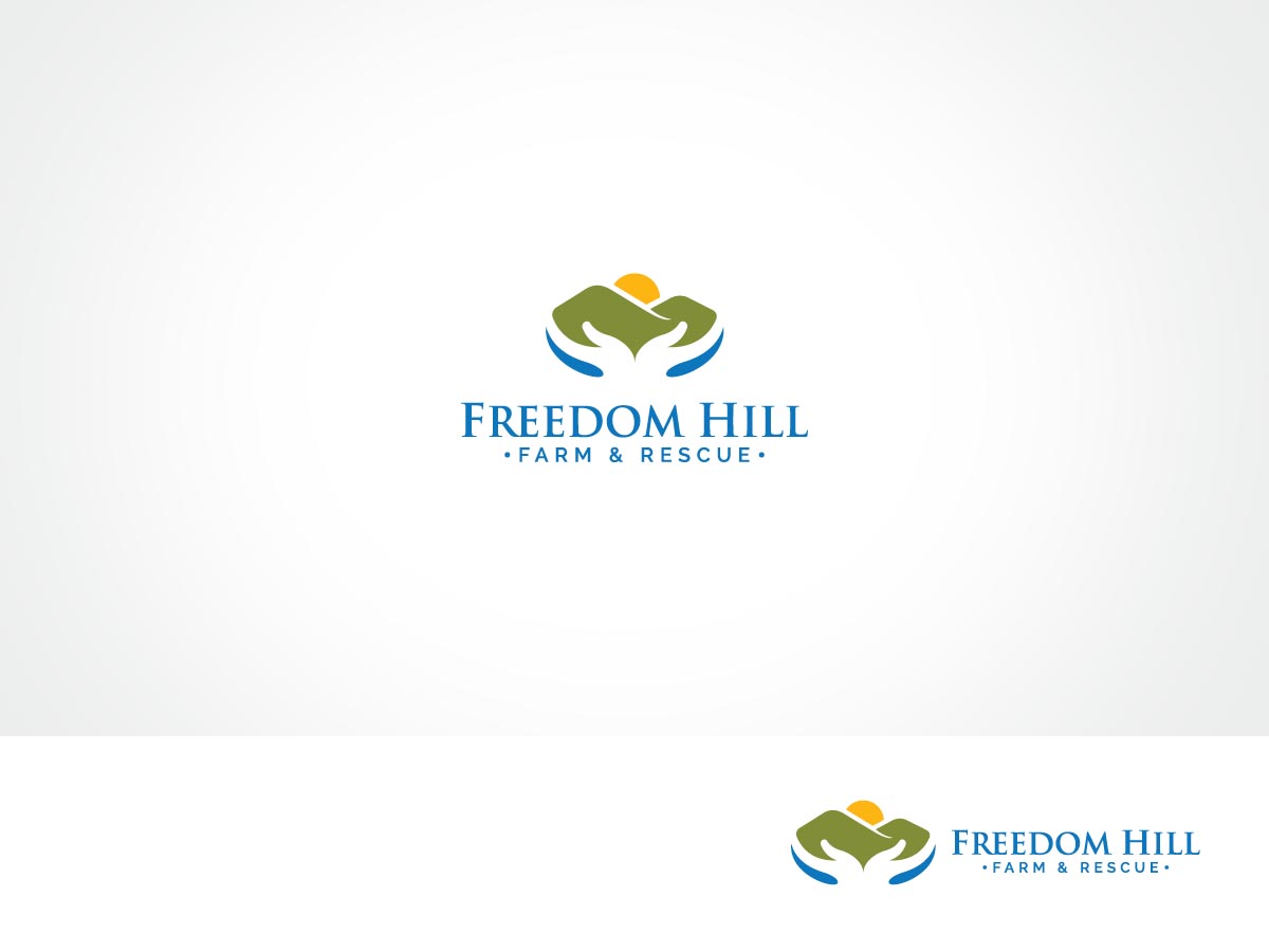 Logo Design by ArtTank for Freedom Hill Farm and Rescue | Design #3666387