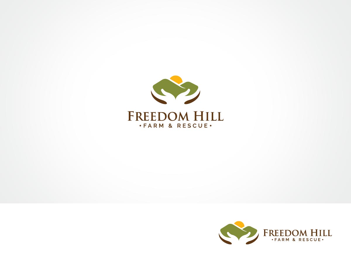 Logo Design by ArtTank for Freedom Hill Farm and Rescue | Design #3666392