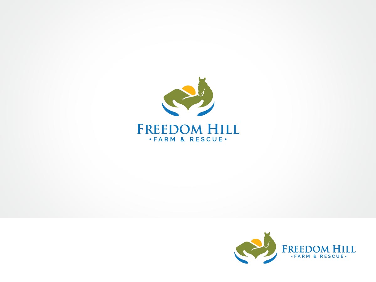 Logo Design by ArtTank for Freedom Hill Farm and Rescue | Design #3666400
