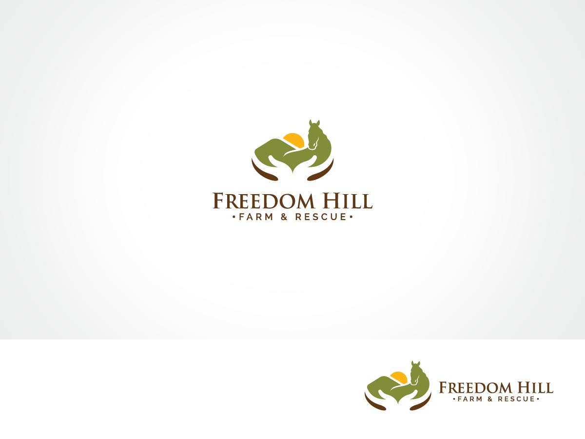 Logo Design by ArtTank for Freedom Hill Farm and Rescue | Design #3666402