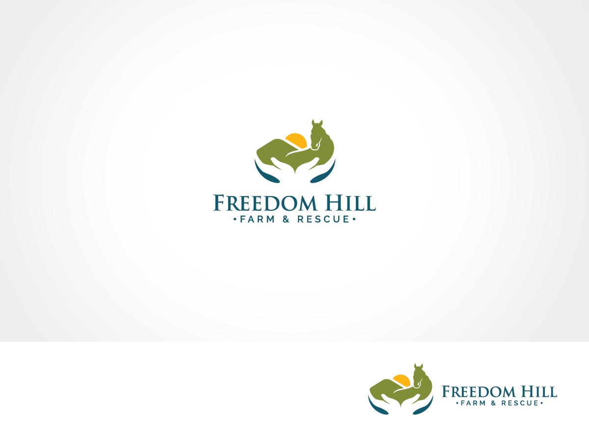 Logo-Design von ArtTank für Freedom Hill Farm and Rescue | Design #3670755
