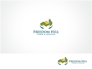 Logo-Design von ArtTank für Freedom Hill Farm and Rescue | Design: #3670755