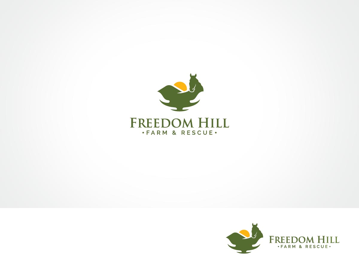 Logo Design by ArtTank for Freedom Hill Farm and Rescue | Design #3670761