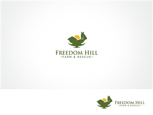 Logo-Design von ArtTank für Freedom Hill Farm and Rescue | Design: #3670761