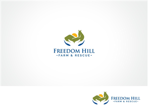 Logo-Design von ArtTank für Freedom Hill Farm and Rescue | Design: #3677961