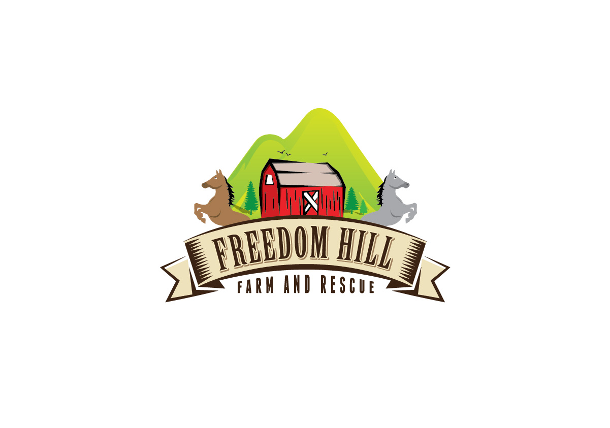 Diseño de Logo por TechWise para Freedom Hill Farm and Rescue | Diseño #3649050