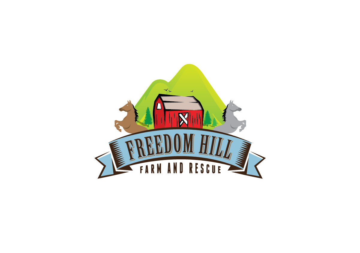 Diseño de Logo por TechWise para Freedom Hill Farm and Rescue | Diseño #3649054