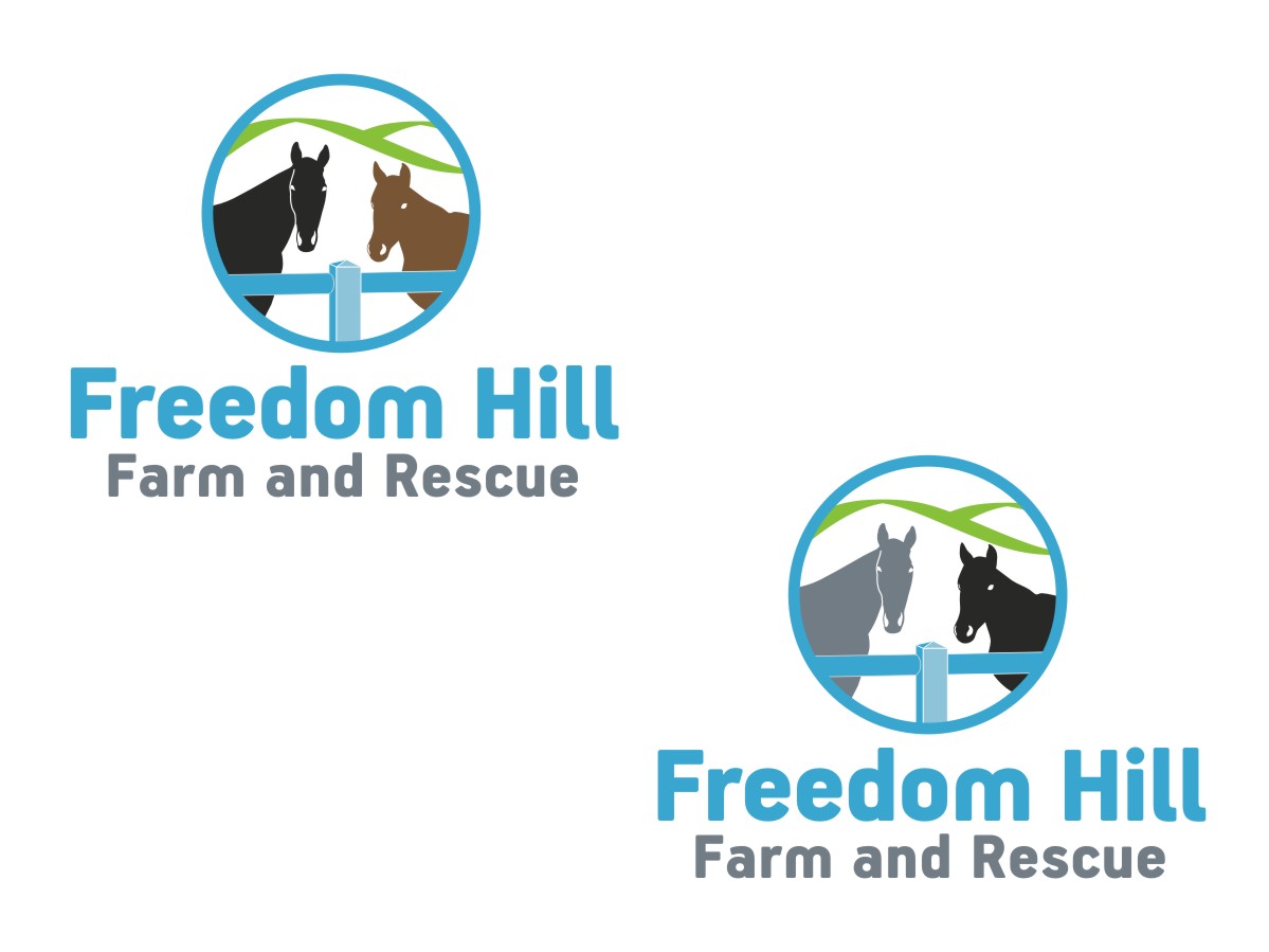 Logo Design by Sushma for Freedom Hill Farm and Rescue | Design #3670918