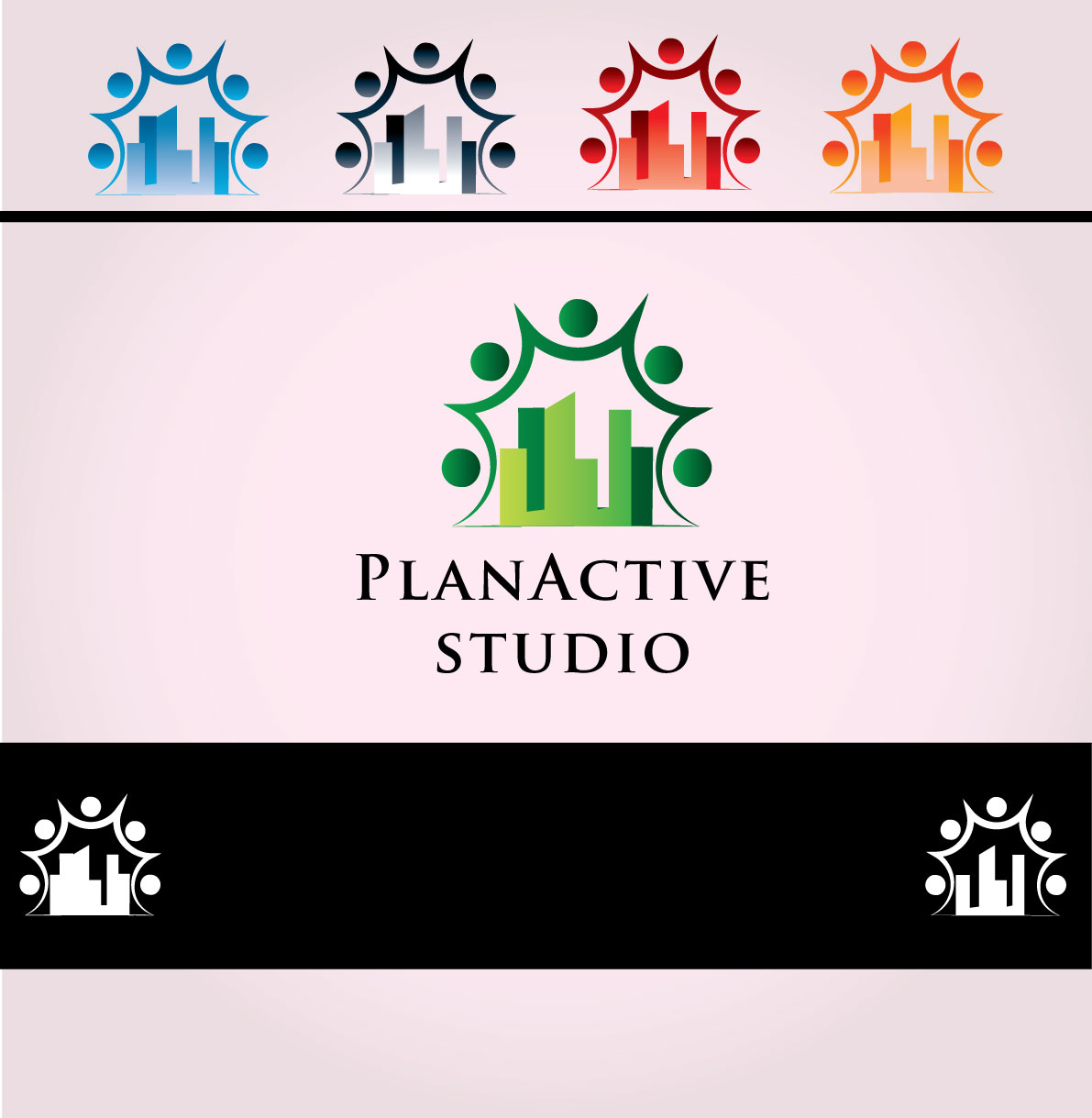 Logo Design by Bling Connect Ink for PlanActive Studio LLC | Design #914016