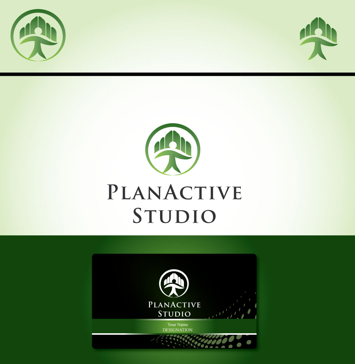 Logo Design by Bling Connect Ink for PlanActive Studio LLC | Design #916037