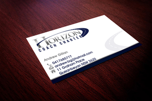 Design de Carte de Visite par Hardcore Design pour Horizon Coach Charter | Design : #3687219