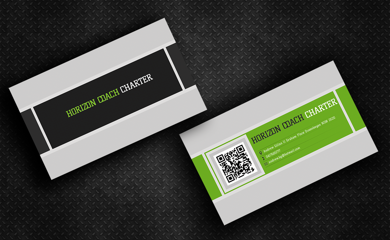 Business Card Design by tanvir for Horizon Coach Charter | Design #3628240