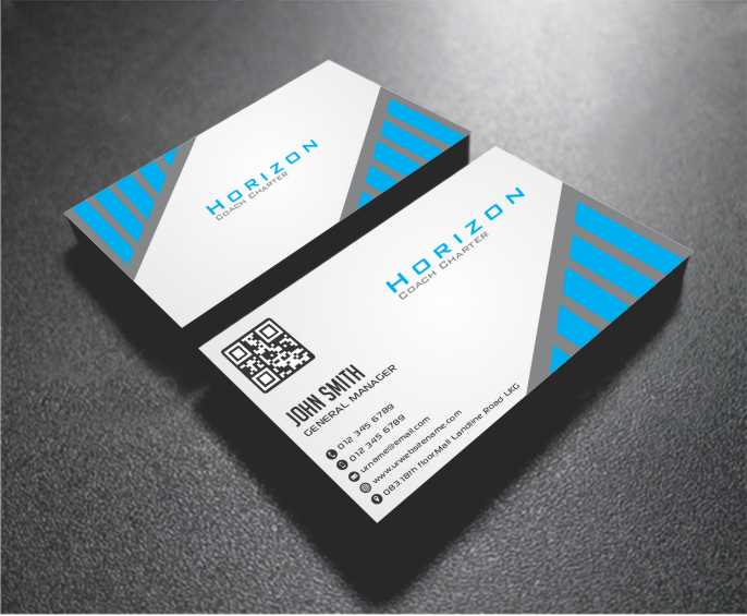 Design de Carte de Visite par AwsomeD pour Horizon Coach Charter | Design #3635519