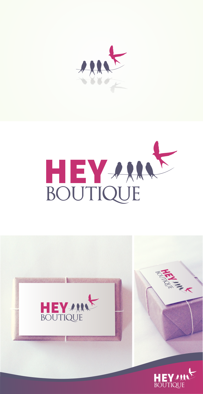 Logo Design by Monimonzy for Hey Boutique | Design #3693812