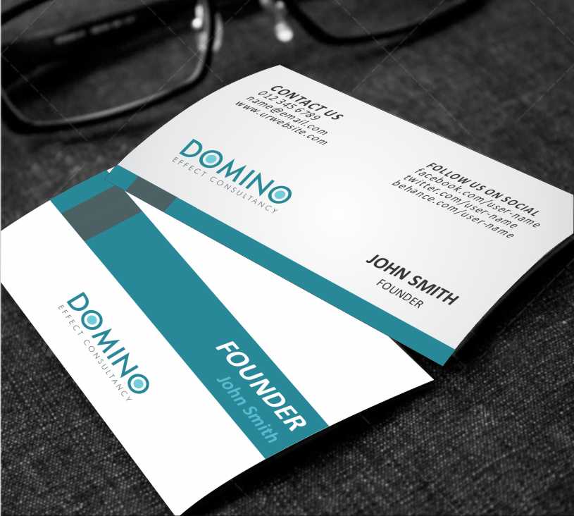 Business Card Design by AwsomeD for Domino Effect Consultancy | Design #3635217