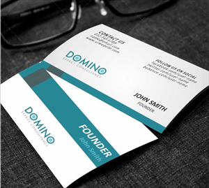 Business Card Design by AwsomeD for Domino Effect Consultancy | Design: #3635217