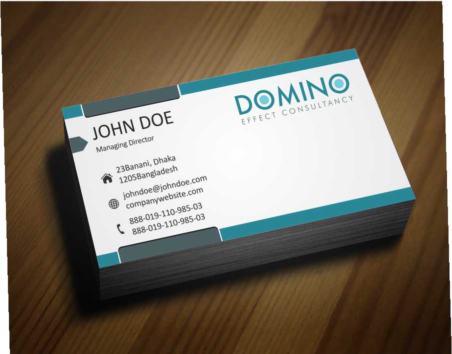 Business Card Design by AwsomeD for Domino Effect Consultancy | Design #3635232