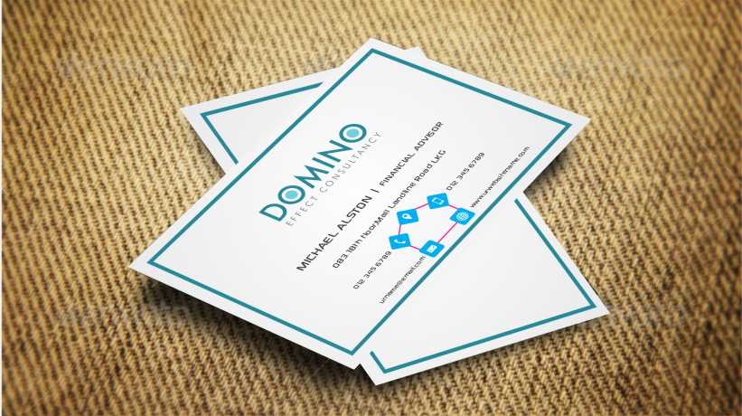 Business Card Design by AwsomeD for Domino Effect Consultancy | Design #3635238