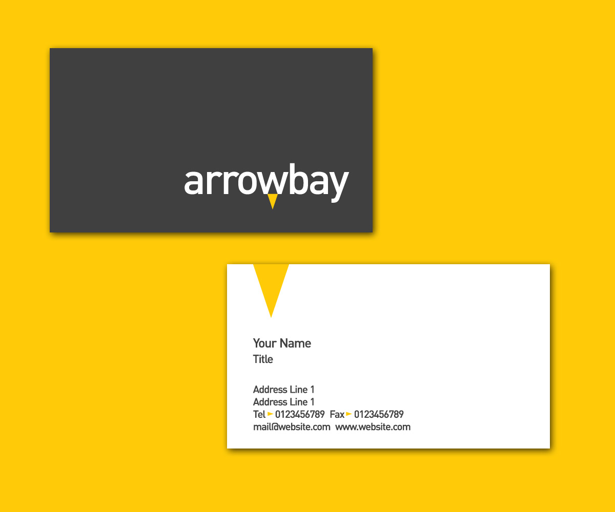 Business Card Design by Jangid Suren Design for Arrowbay | Design #3627026