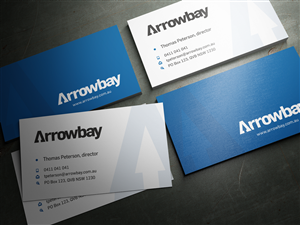 Business Card Design by HYPdesign for Arrowbay | Design: #3628233