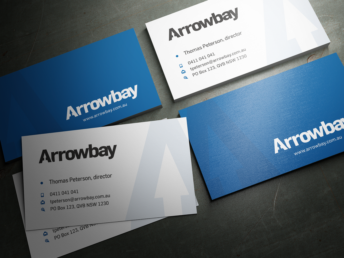 Business Card Design by HYPdesign for Arrowbay | Design #3629513