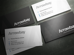 Business Card Design by HYPdesign for Arrowbay | Design: #3629584