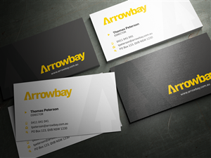 Business Card Design by HYPdesign for Arrowbay | Design: #3641118