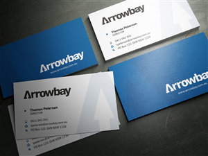 Business Card Design by HYPdesign for Arrowbay | Design: #3641125