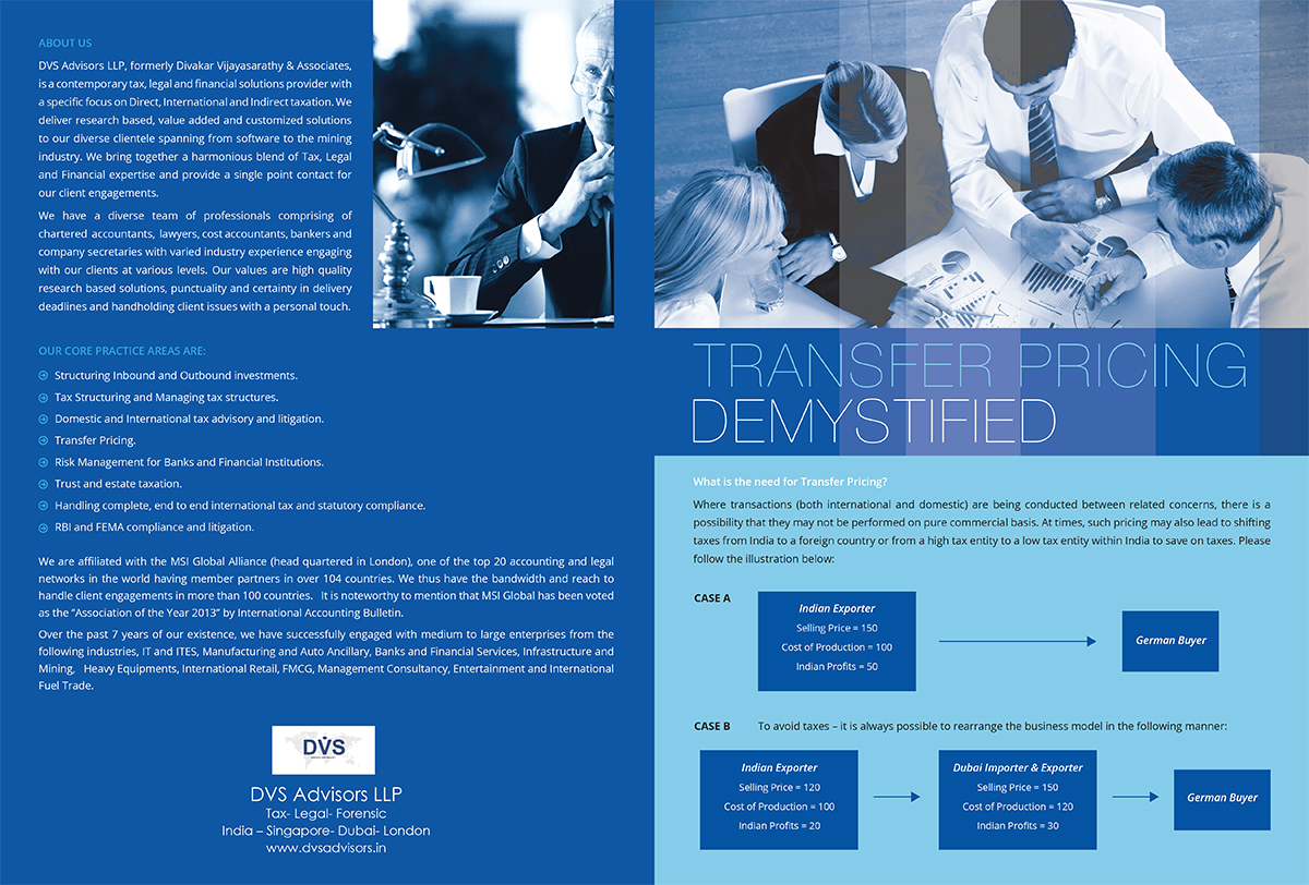 pricing flyer design for