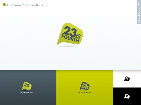 Logo Design by Raoul Camion for 23rd and Fourth | Design #919390