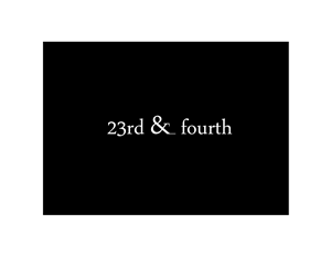 Diseño de Logo por CREATIVE_seán para 23rd and Fourth | Diseño: #919821