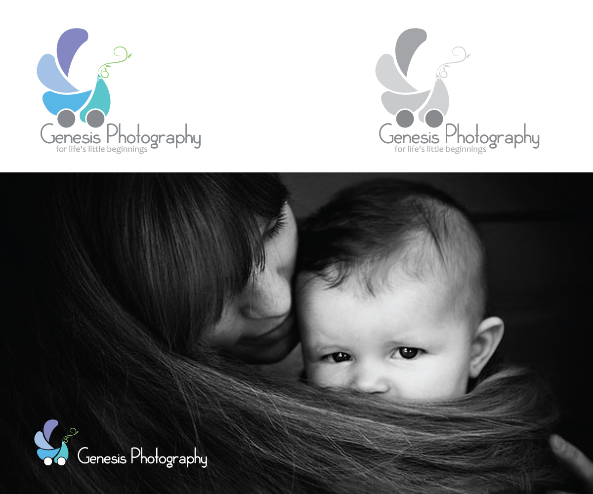 Logo Design by Intro Base for Genesis Photography | Design #3695346