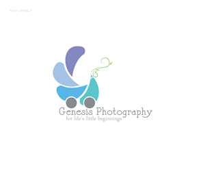 Logo Design by Intro Base for Genesis Photography | Design: #3703277
