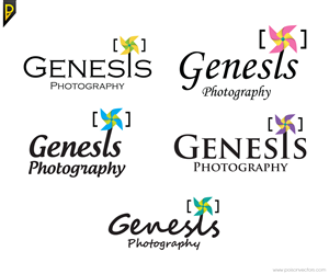 Logo Design by poisonvectors for Genesis Photography | Design: #3644550