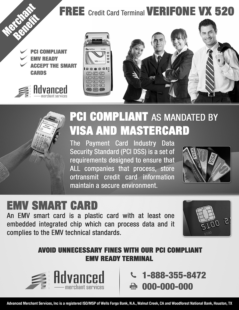 Flyer Design by VEGA-Designs for Advanced Merchant Services | Design #3644841