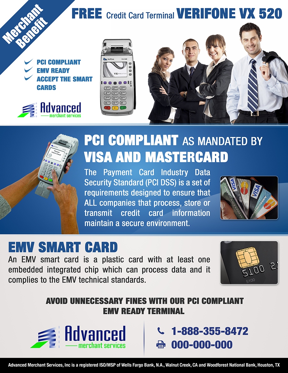 Flyer Design by VEGA-Designs for Advanced Merchant Services | Design #3645712