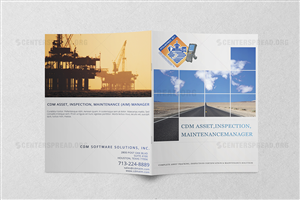 Brochure Design by CENTERSPREAD for CDM Software Solutions, Inc. | Design #3642650