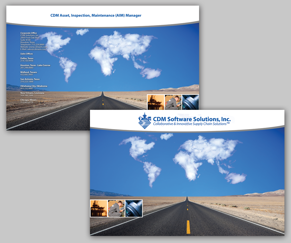 Brochure Design by galleria.by.leah for CDM Software Solutions, Inc. | Design #3629788