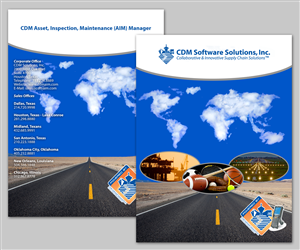 Brochure Design by galleria.by.leah for CDM Software Solutions, Inc. | Design: #3637543