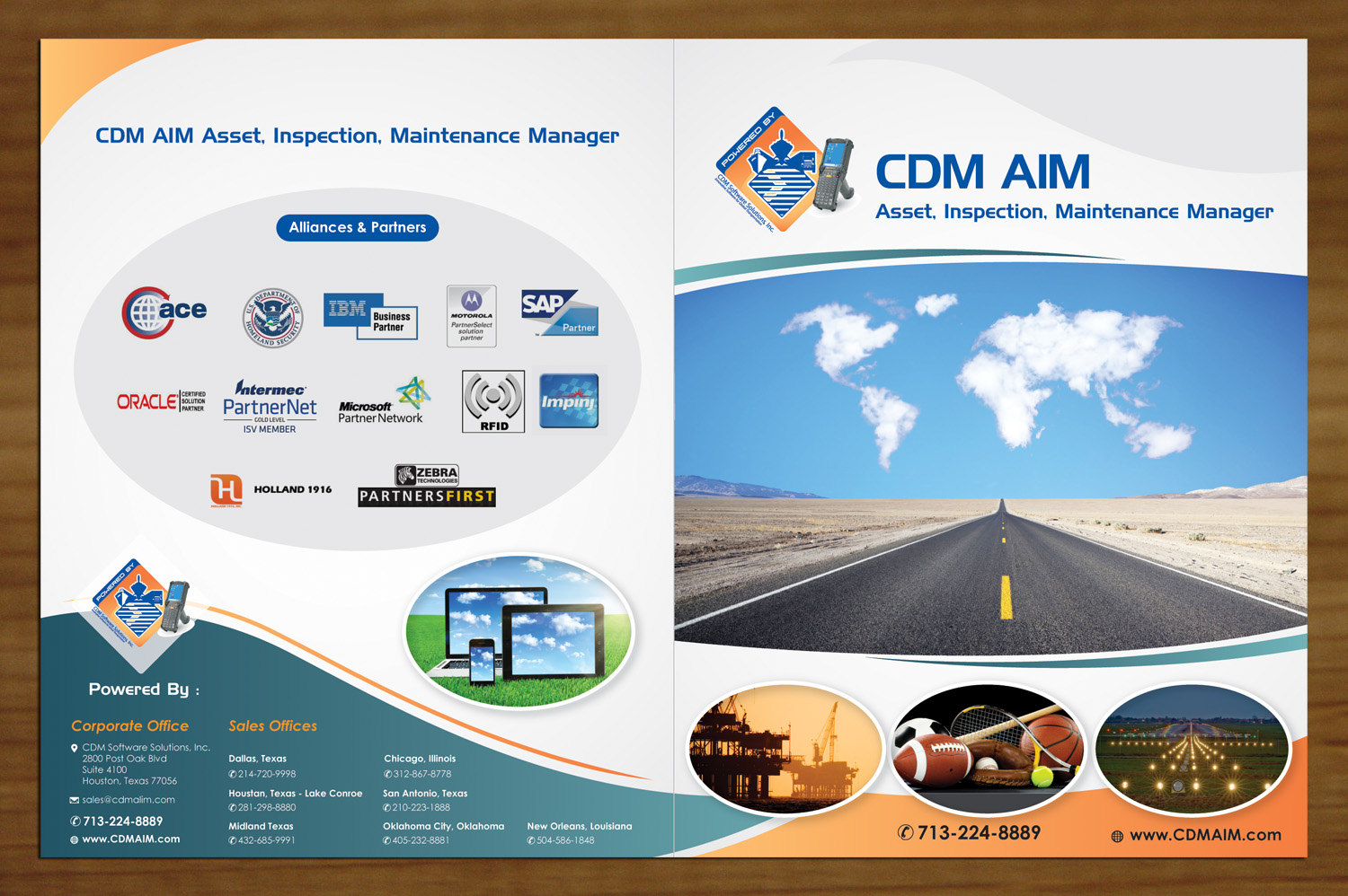 Brochure Design by Sbss for CDM Software Solutions, Inc. | Design #3674738