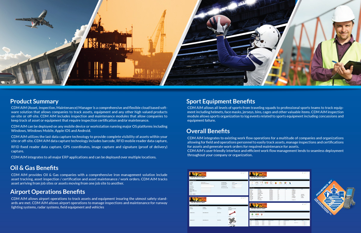 Brochure Design by JCR for CDM Software Solutions, Inc. | Design #3637593
