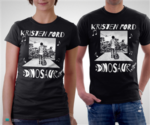 T-Shirt-Design von Aurelio III für Kristen Ford Musician | Design: #3634617