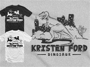 T-Shirt-Design von 2ndfloorharry für Kristen Ford Musician | Design: #3636670