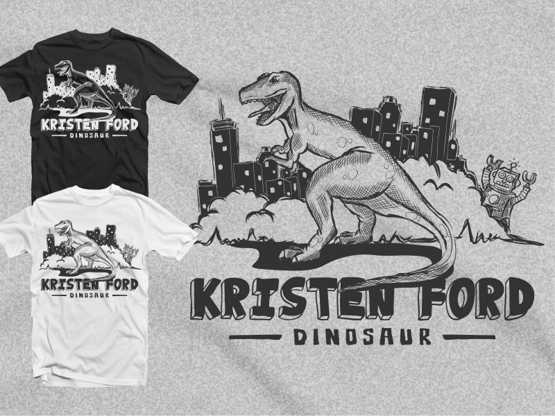 T-shirt Design by 2ndfloorharry for Kristen Ford Musician | Design #3665827