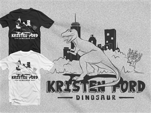 T-Shirt-Design von 2ndfloorharry für Kristen Ford Musician | Design: #3666077