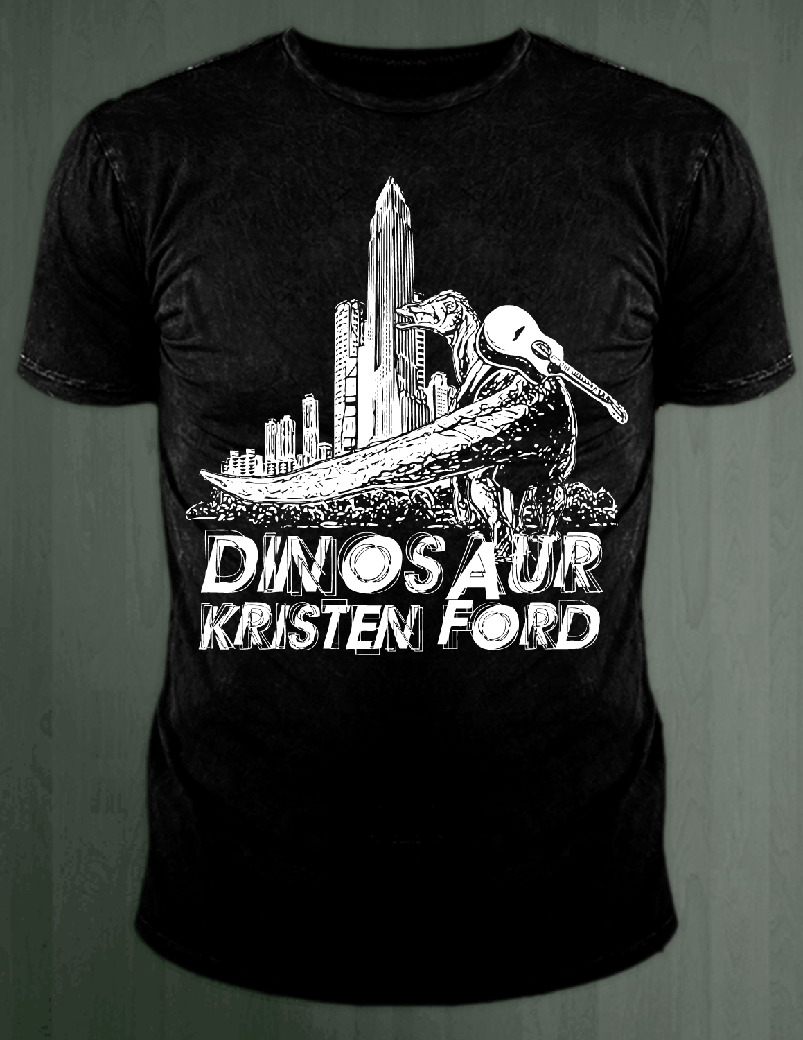 T-shirt Design by Adrian for Kristen Ford Musician | Design #3649336