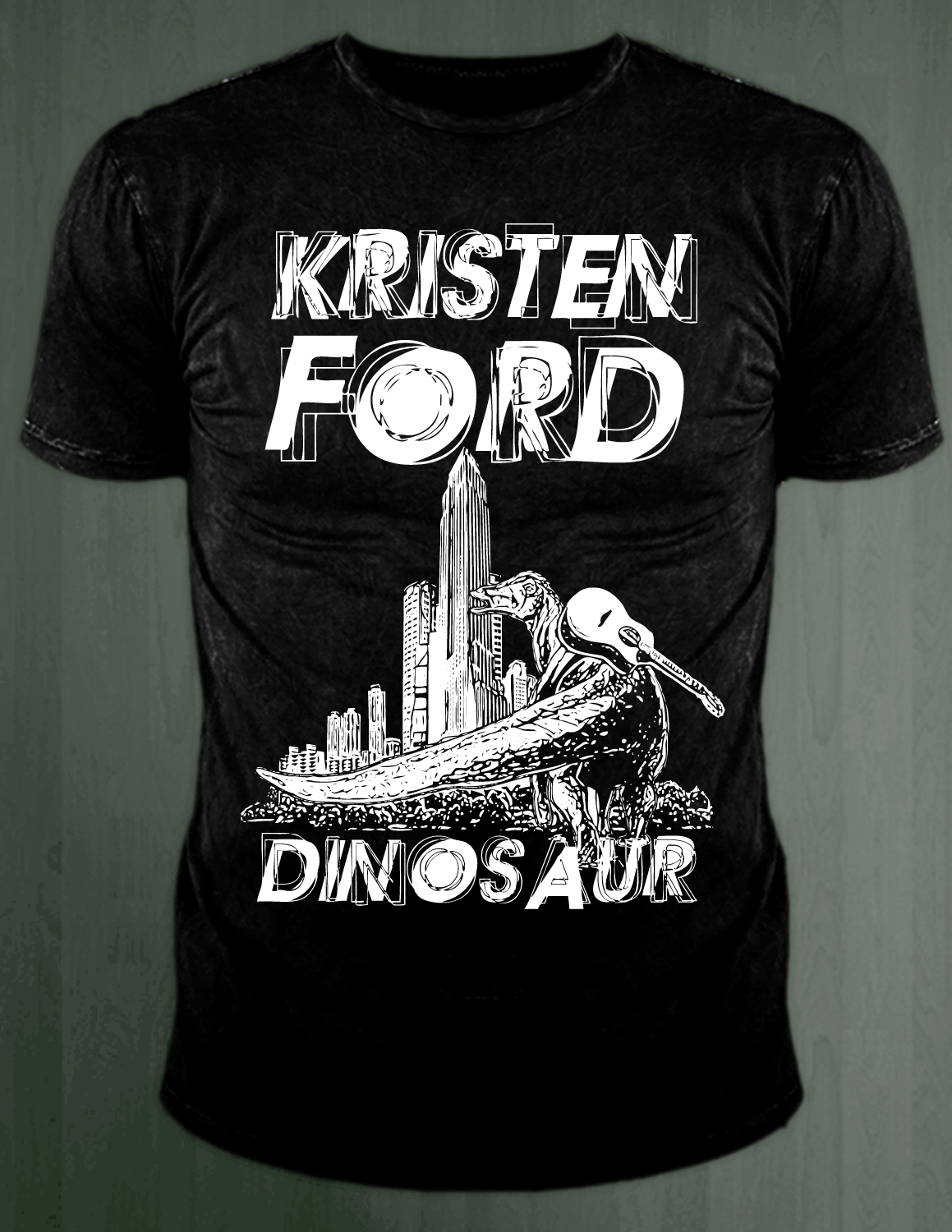 T-shirt Design by Adrian for Kristen Ford Musician | Design #3650611