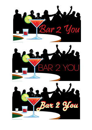 Bar 2 You | Logo Design by RoobyDesigns