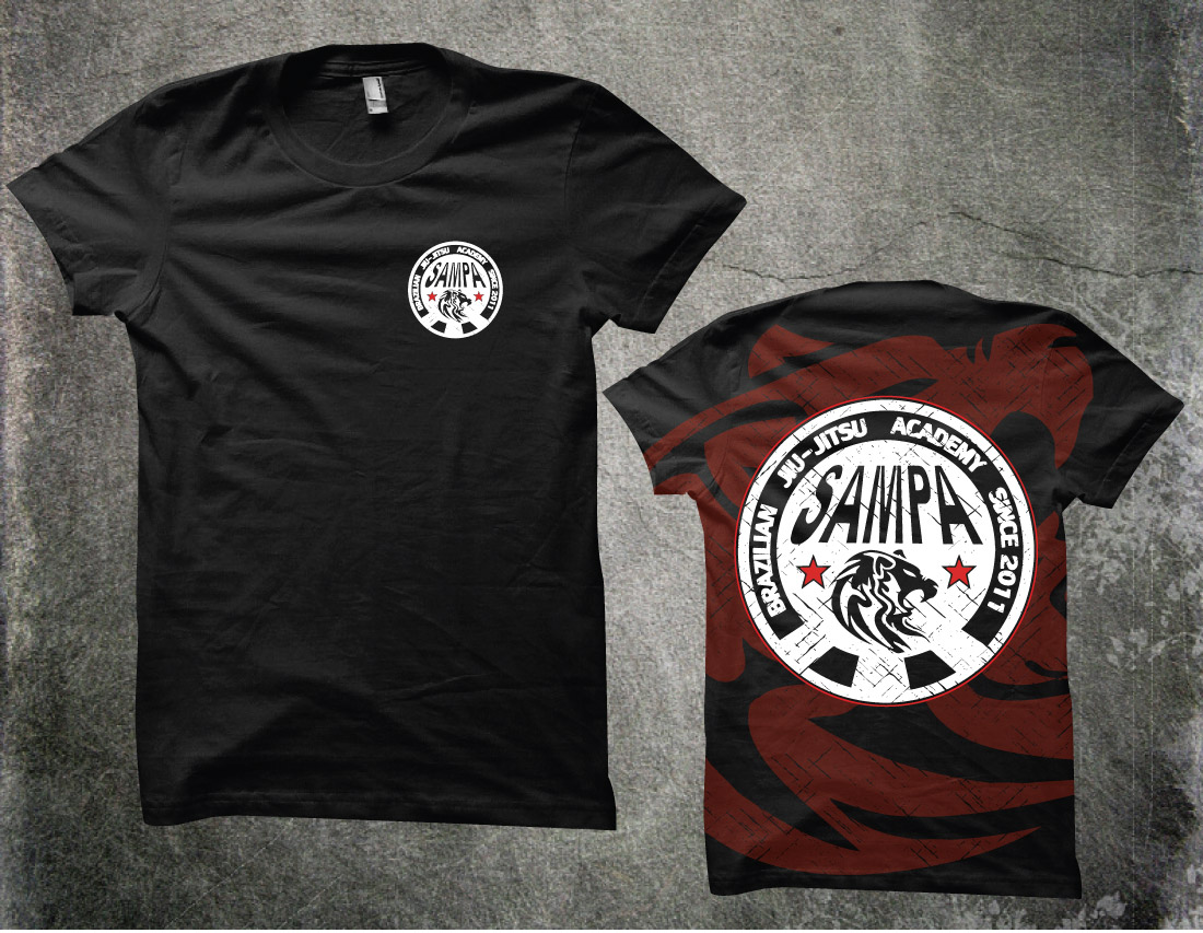 T-shirt Design by Taho Design for Centre d'arts martiaux Sampa  | Design #3643000
